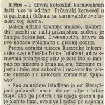 Sudjenje 17.02.2007
Prčanjski krnevao LAMPO SULUNDERO ZVEKANOVIĆ